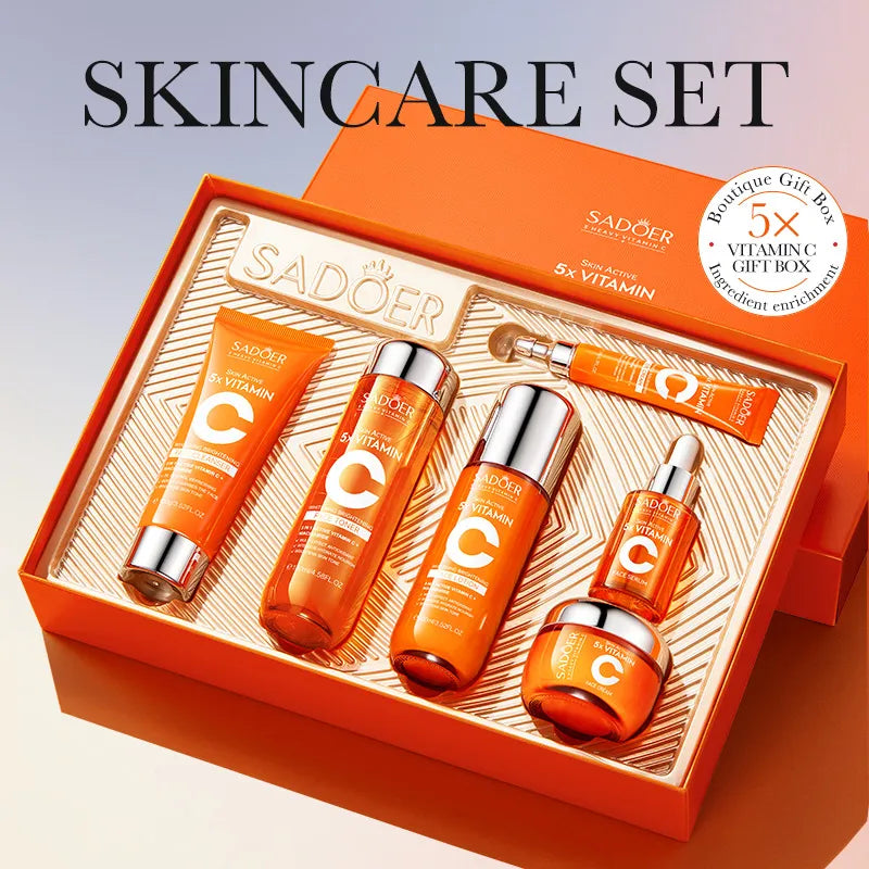 C Whitening Brightening Skincare Set