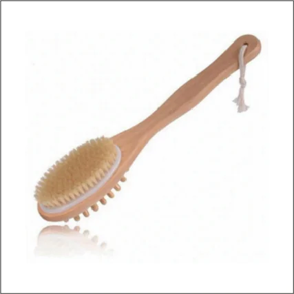 Natural Boar Bristle Bath Brush