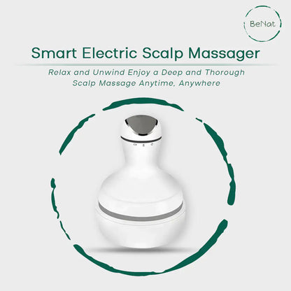 Smart Scalp Massager with Multiple Modes