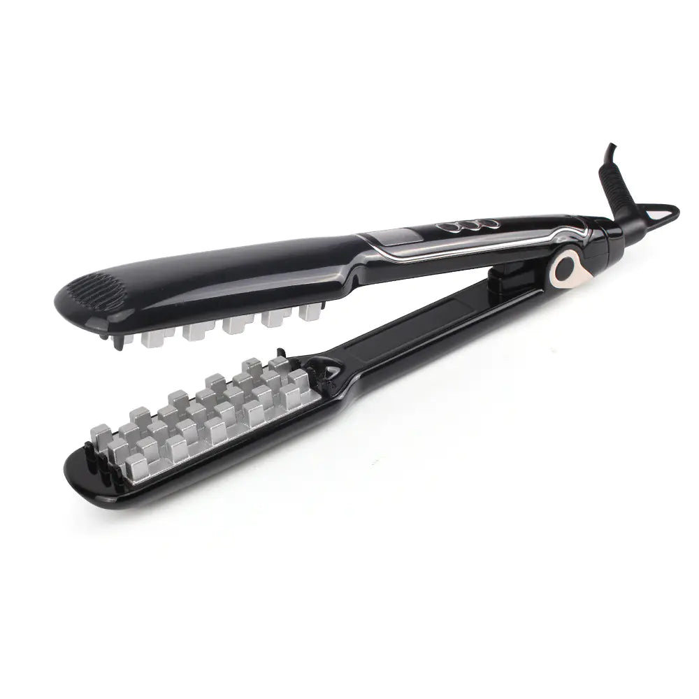 3-in-1 Hair Volumizer Steam Straightener Brush