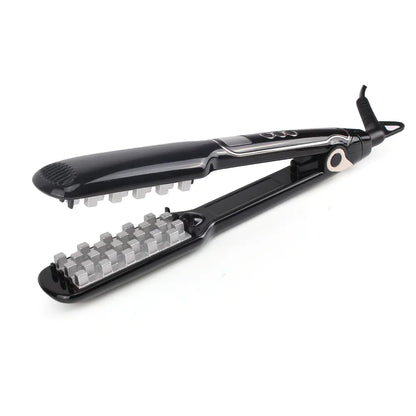 3-in-1 Hair Volumizer Steam Straightener Brush