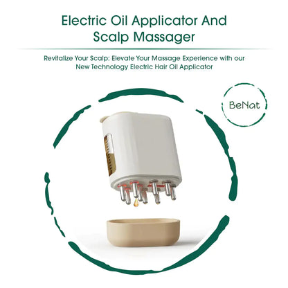 Electric Oil Applicator and Vibrating Scalp Massager