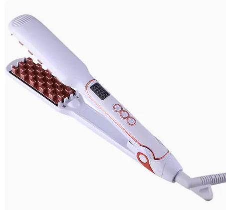 3-in-1 Hair Volumizer Steam Straightener Brush